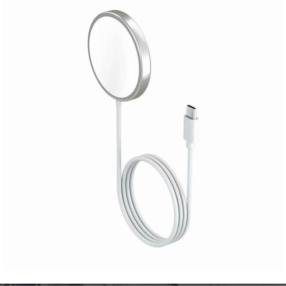 Magnetic Wireless Charger iPhone & USB-C Devices Fast Charging Pad New in Box - Picture 1 of 6